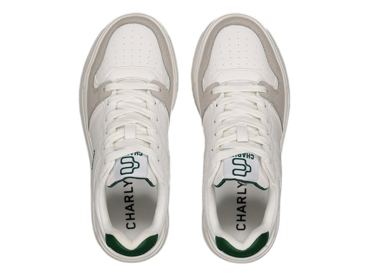 Tenis Charly Blanco y Verde para Hombre