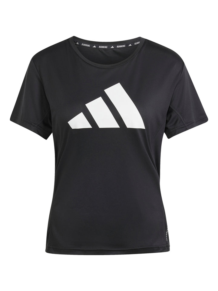 Playera Deportiva Adidas Run It Tee Negro para Mujer
