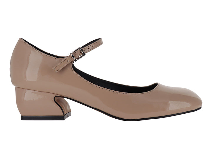 Zapatos de Tacón Via Libera Color Nude para Mujer