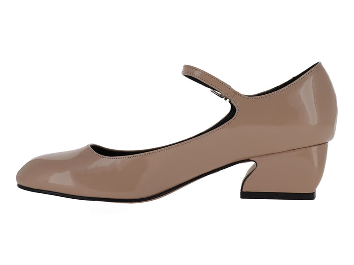 Zapatos de Tacón Via Libera Color Nude para Mujer