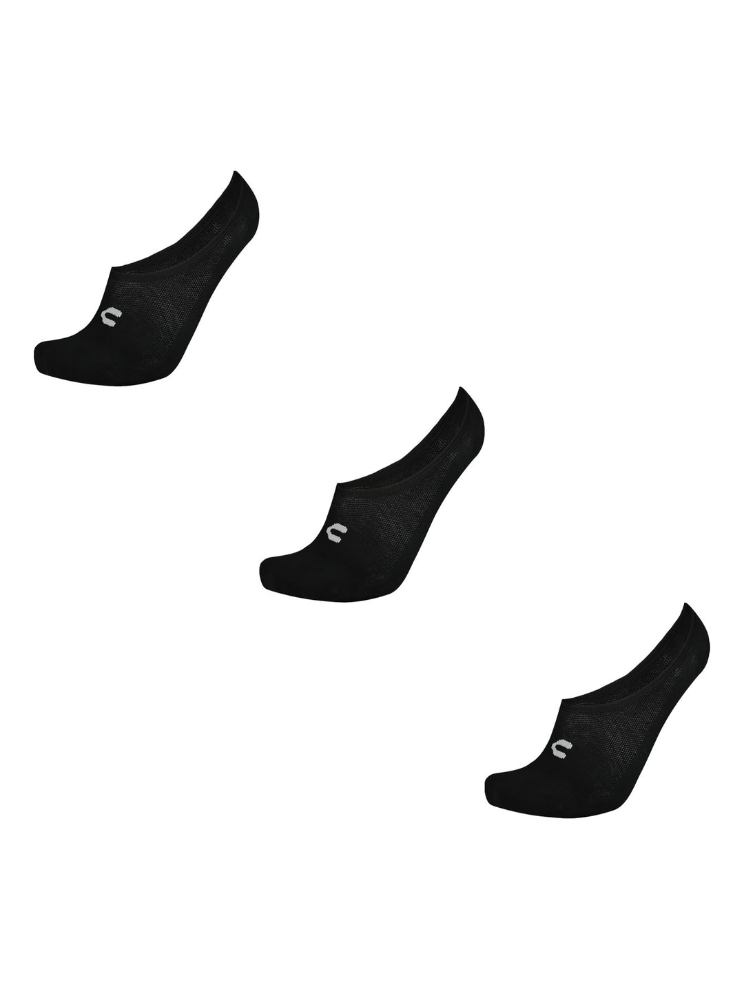 Pack 3 Calcetines Invisibles Charly Negro para Hombre