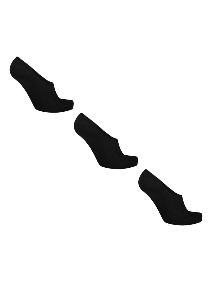Pack 3 Calcetines Invisibles Charly Negro para Hombre