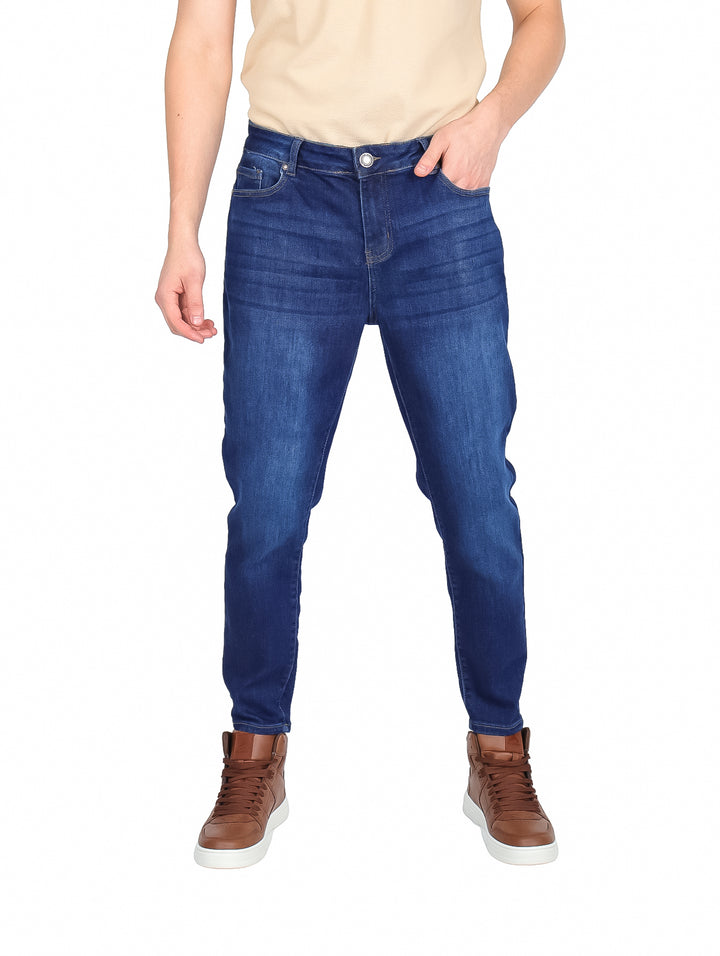 Pantalones de Mezclilla JeansWest Azul Indigo para Hombre