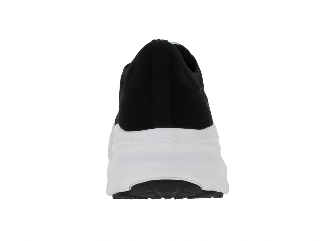 Tenis Lotto Eddie W Negro y Aqua para Mujer