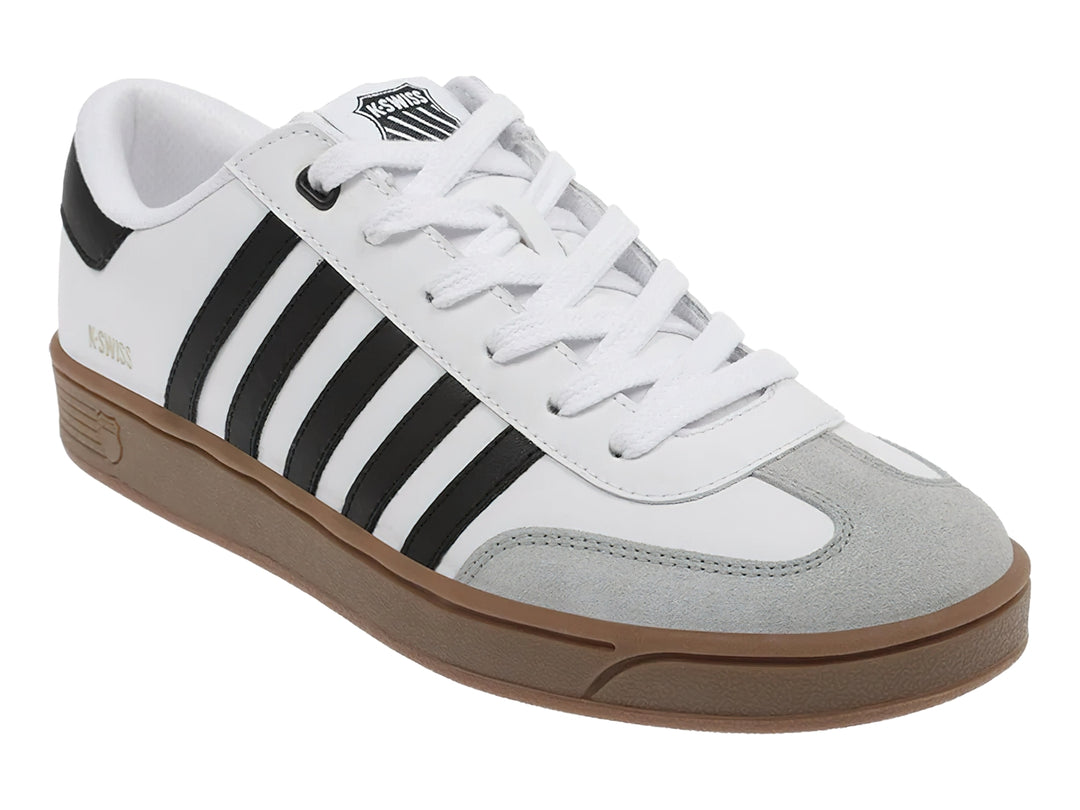 Tenis K-SWISS Francis Court Blanco y Negro para Mujer
