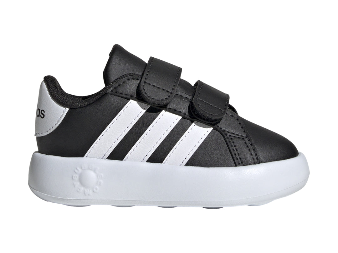 Tenis Adidas Grand Court 2.0 Negro con Blanco para Niño