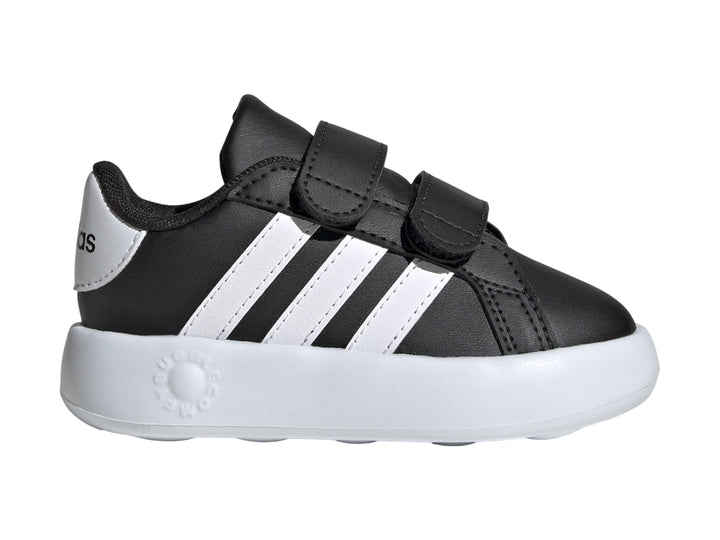Tenis Adidas Grand Court 2.0 Negro con Blanco para Niño