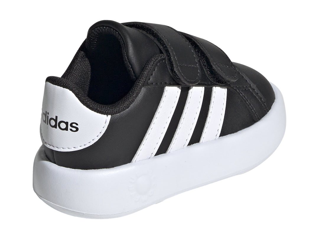 Tenis Adidas Grand Court 2.0 Negro con Blanco para Niño