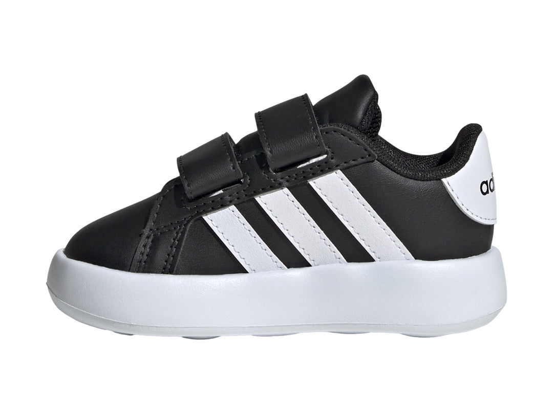 Tenis Adidas Grand Court 2.0 Negro con Blanco para Niño