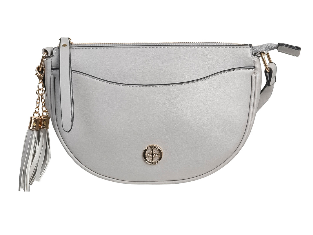 Bolsa de Hombro Felianna Gris para Mujer