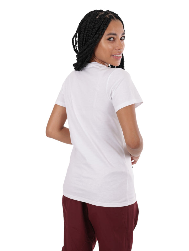 Playera Reebok Basic Cotton Blanca para Mujer