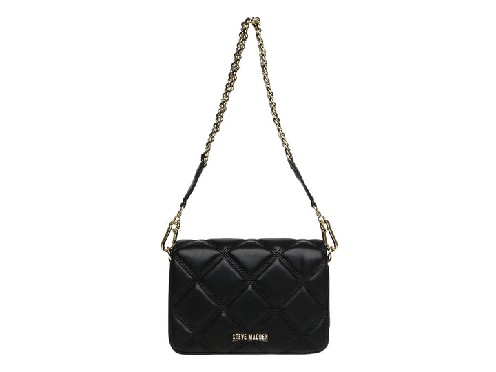 Bolso Crossbody Steve Madden Broone Negro y Dorado para Mujer