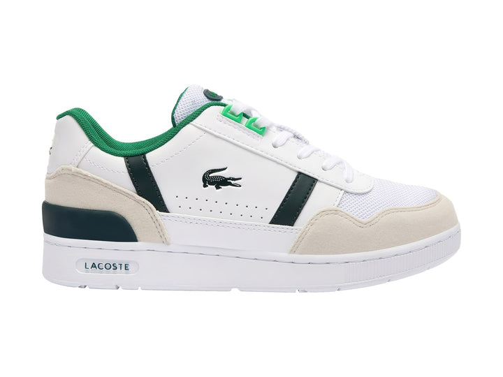 Tenis Lacoste T-Clip Blancos para Niño