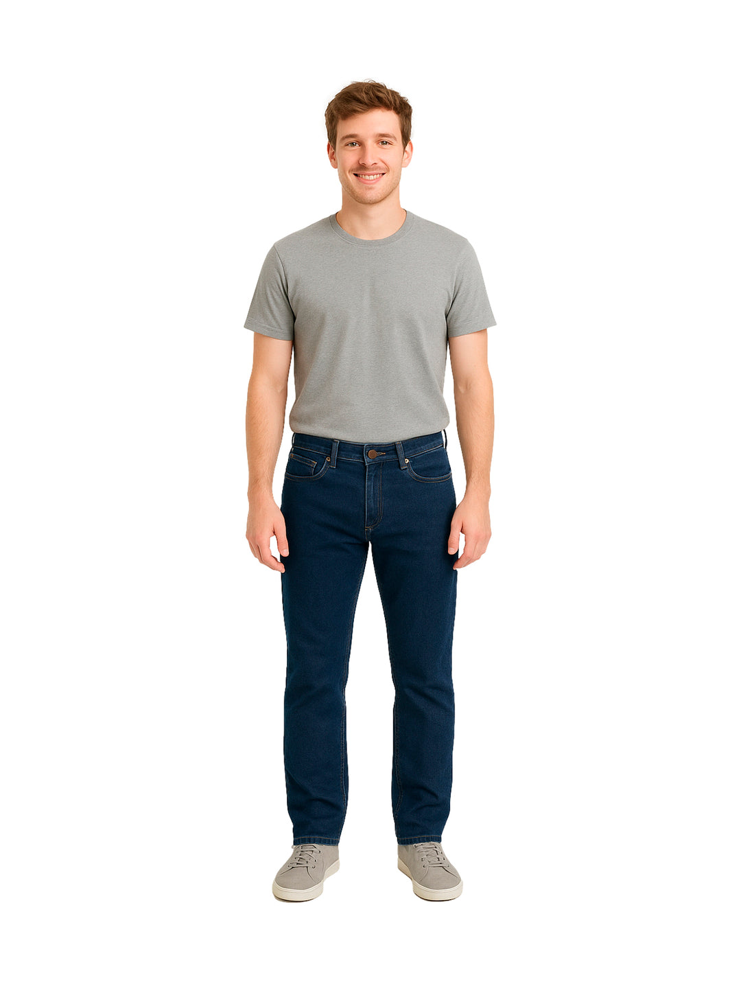 Jeans OGGI Basic Vaxter Rebel Stone Azul Marino para Hombre