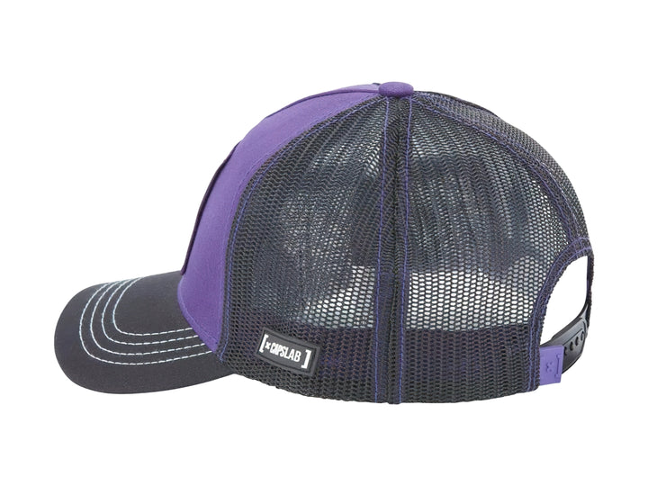 Gorra Snapback Caps Lab Dragon Ball Morado para Hombre