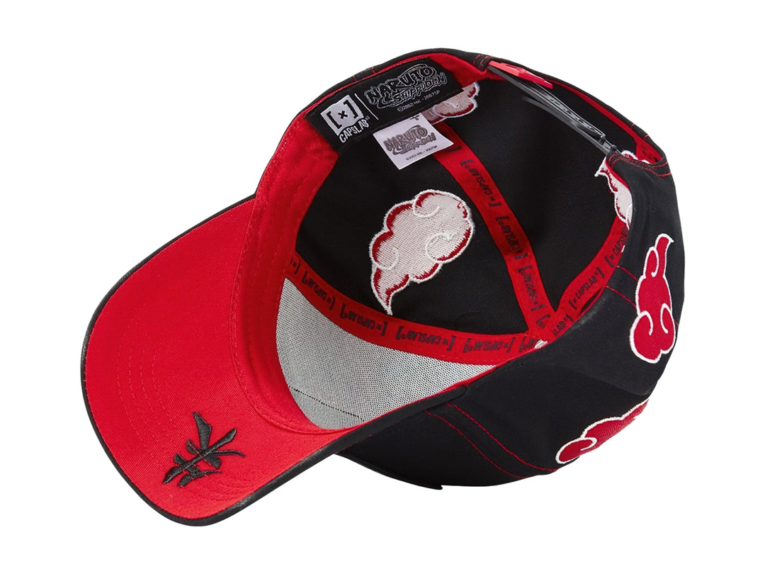 Gorra Caps Lab Naruto Shippuden Negro para Hombre