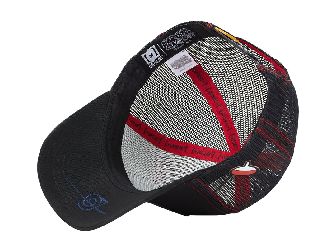 Gorra Caps Lab Naruto Shippuden Negro para Hombre