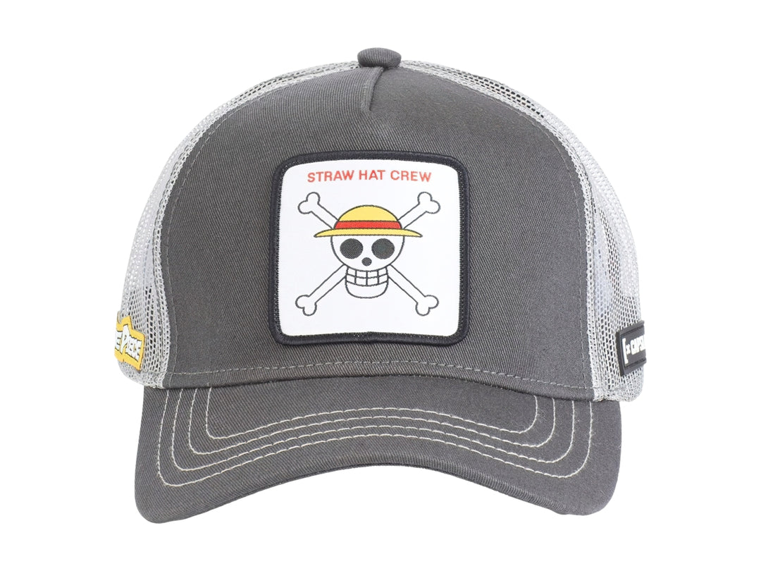 Gorra Snapback Caps Lab One Piece Gris para Hombre
