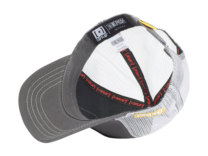 Gorra Snapback Caps Lab One Piece Gris para Hombre