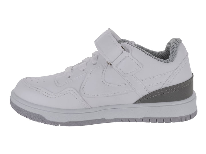 Tenis Panam Blanco y Gris para Niño