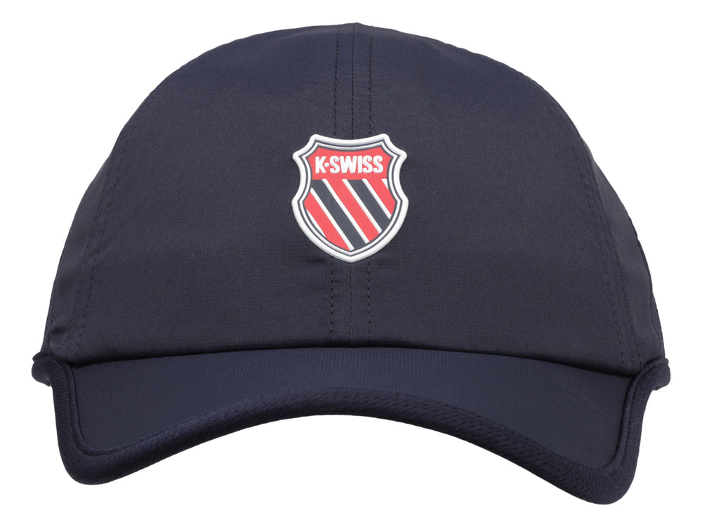 Gorra deportiva K-Swiss en color azul navy con logotipo frontal y año 1966 en el lateral.