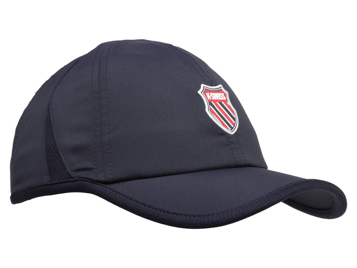 Gorra deportiva K-Swiss en color azul navy con logotipo frontal y año 1966 en el lateral.