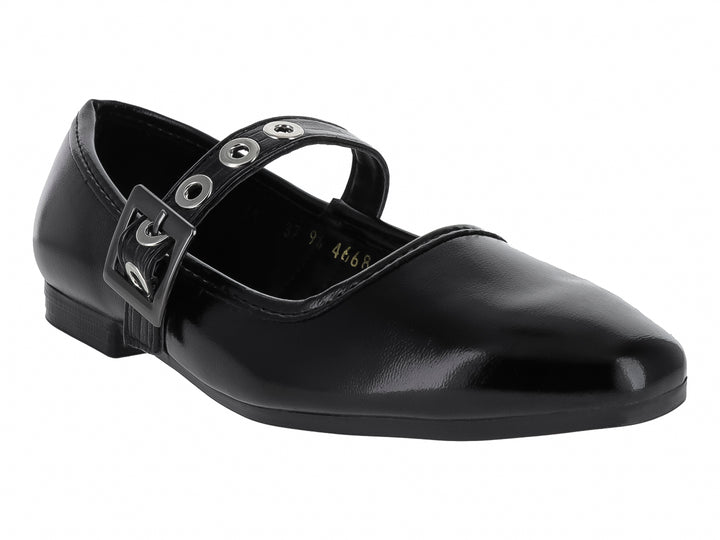 Zapatos Planos Meli&amp;Ana Negros para Mujer