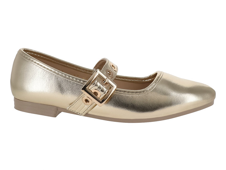 Zapatos Planos MELI&amp;ANA Color Oro para Mujer