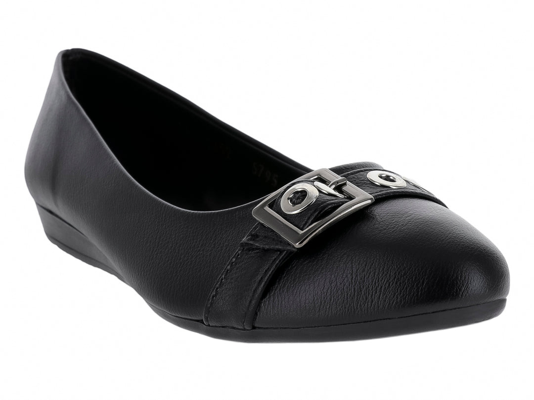 Zapatos Planos MELI&amp;ANA Negro para Mujer