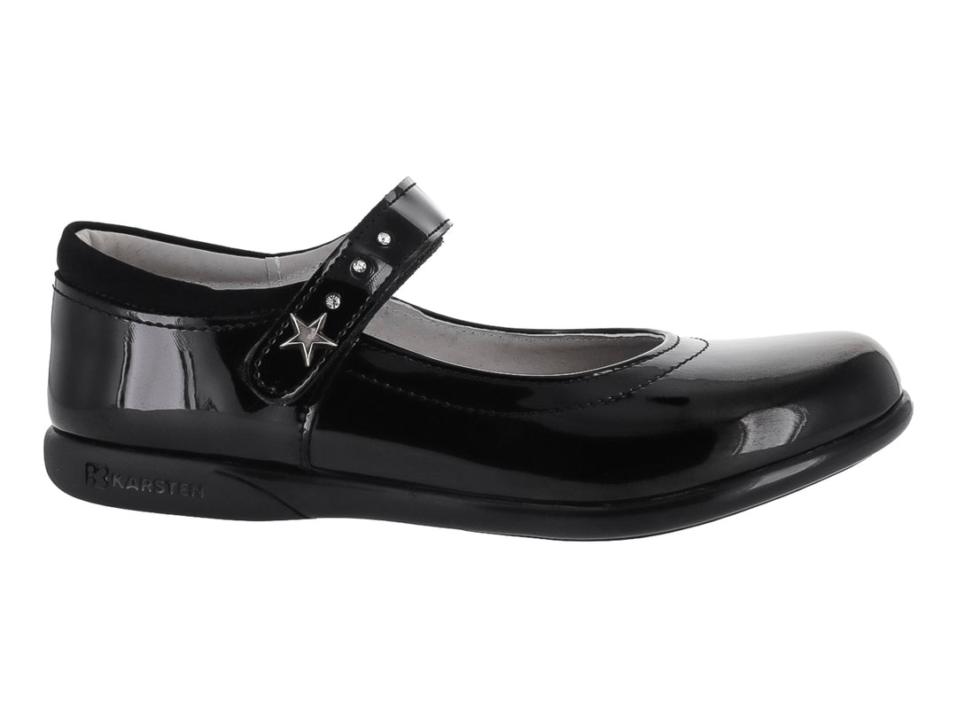 Zapatos Karsten Negros de Charol para Niña