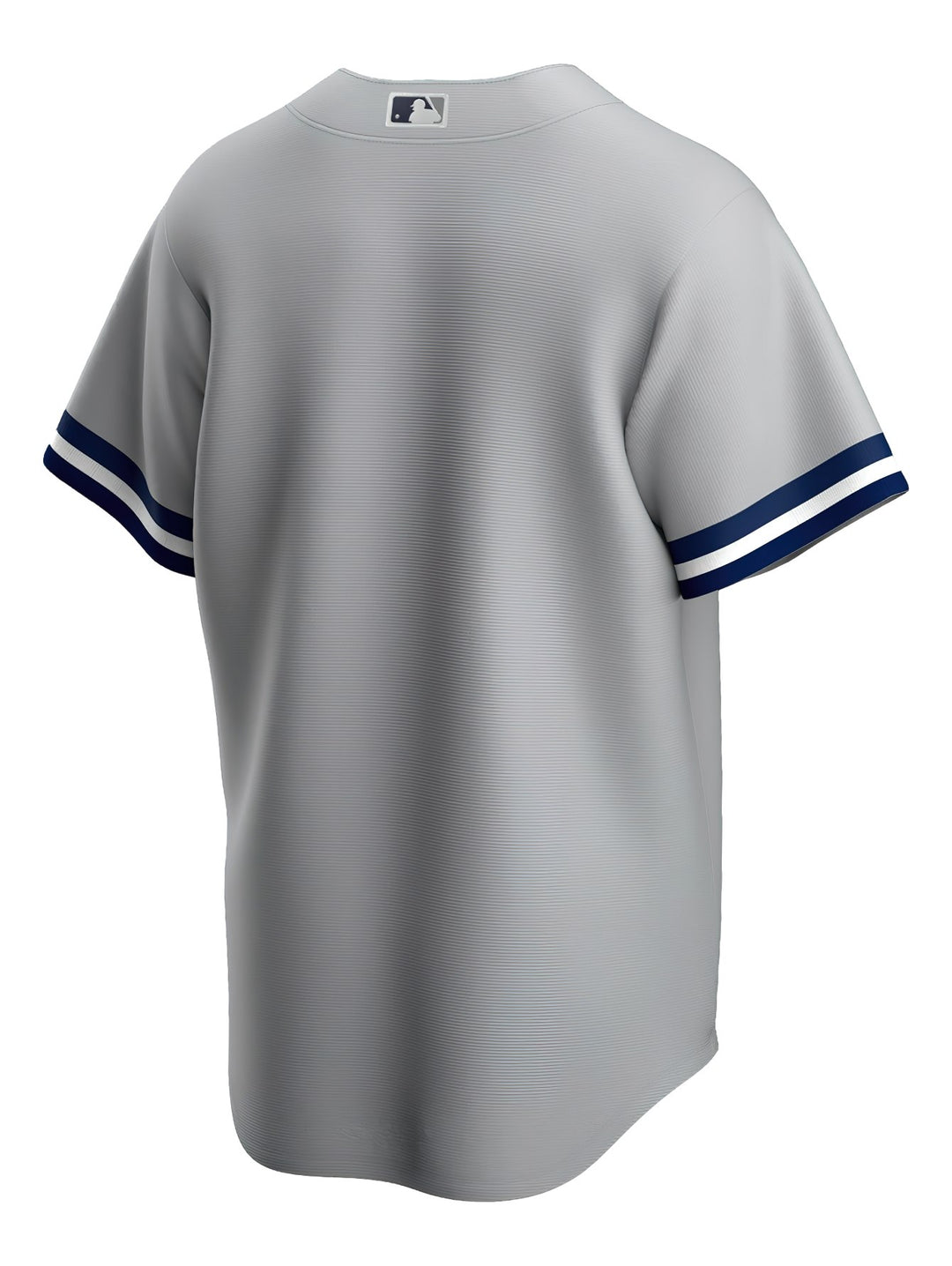 Jersey de béisbol Nike color gris con letras &