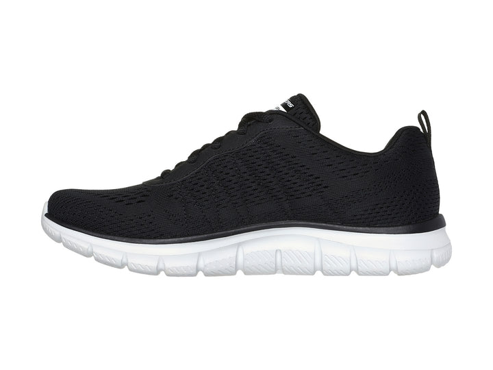 Tenis Skechers Track Negro con Blanco para Mujer