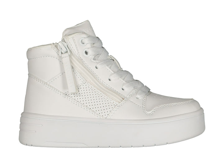 Tenis Skechers Court High Blanco para Niña