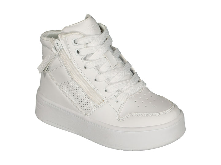 Tenis Skechers Court High Blanco para Niña