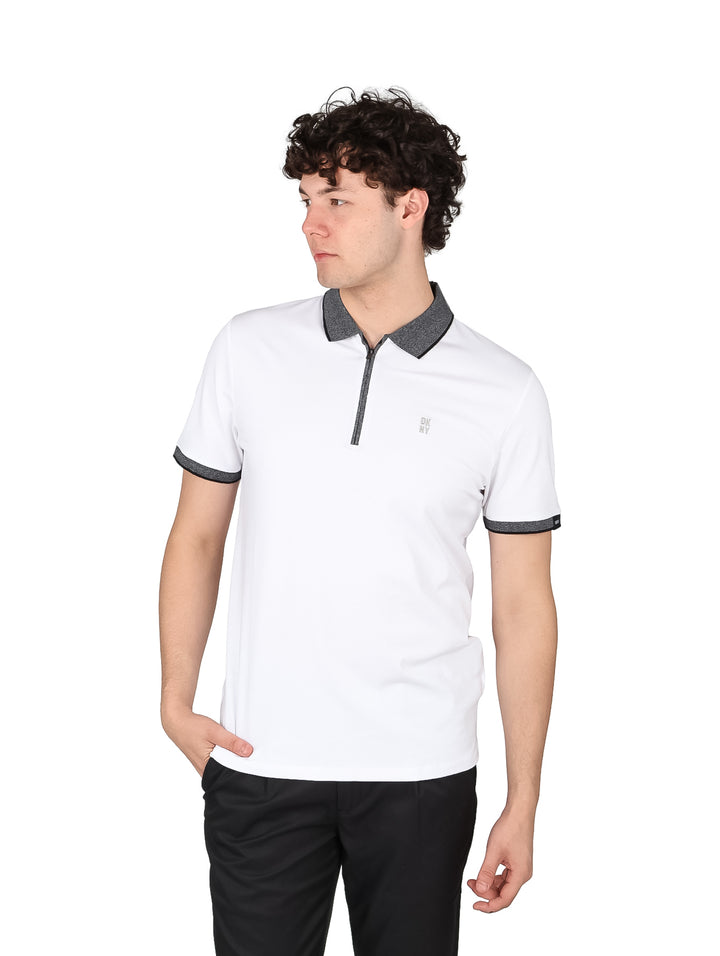 Playera Polo DKNY Blanco para Hombre