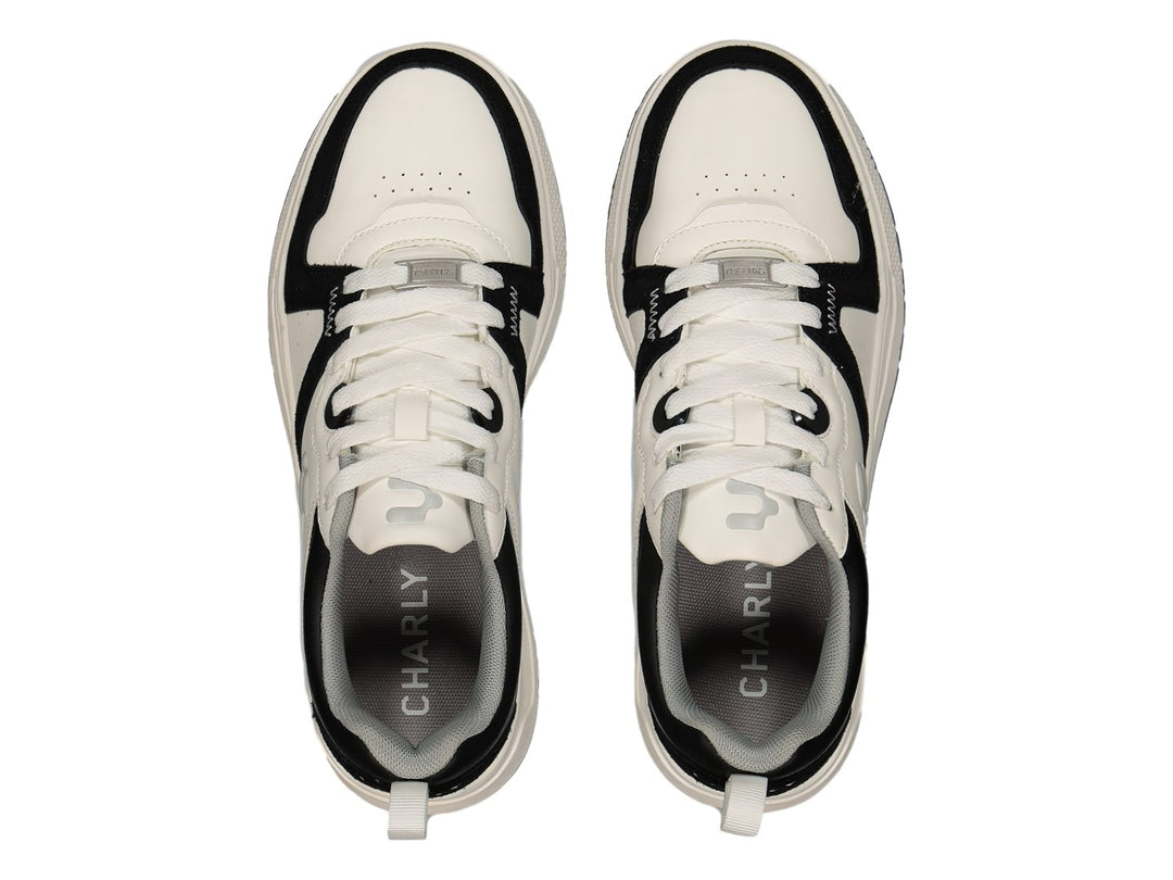 Tenis Charly Blanco con Negro para Mujer