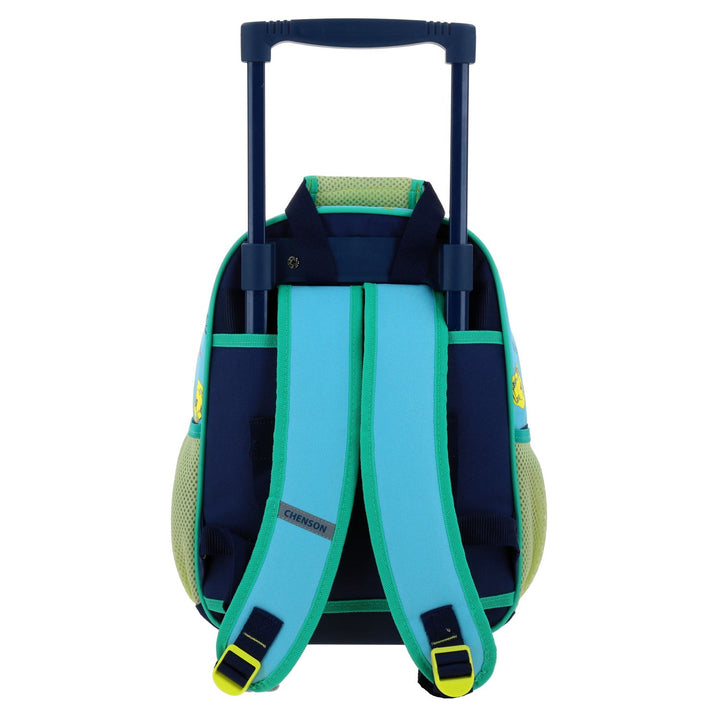 Mochila Chenson Monsters at Work Azul y Verde para Nino