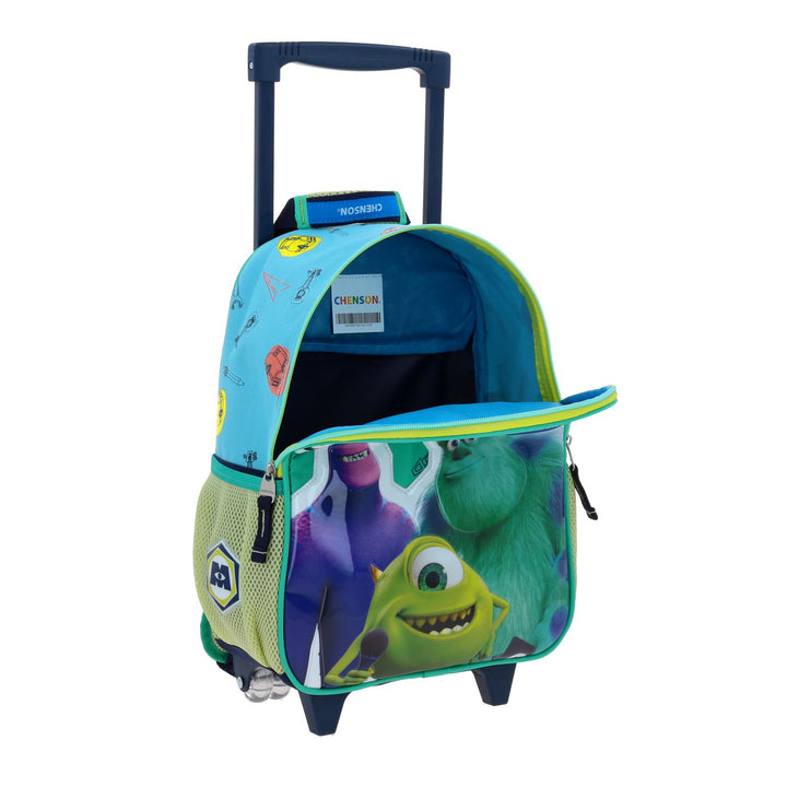 Mochila Chenson Monsters at Work Azul y Verde para Nino