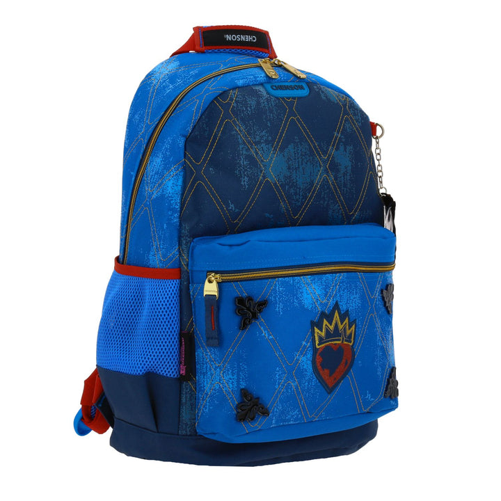 Mochila Escolar Chenson Descendientes Azul para Nino