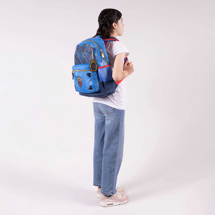 Mochila Escolar Chenson Descendientes Azul para Nino