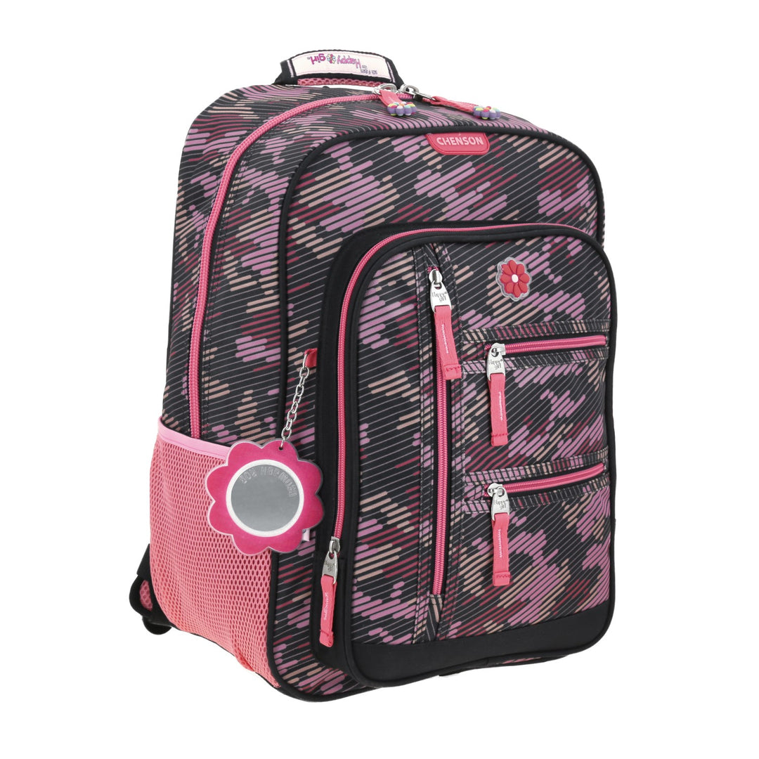 Mochila Escolar Chenson Negro para Niña