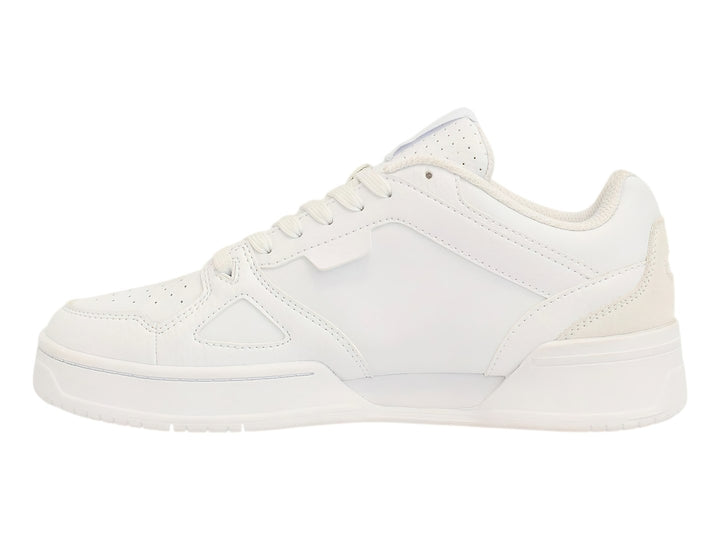 Tenis FILA Skypass Low color blanco, diseño deportivo de corte bajo con suela gruesa.
