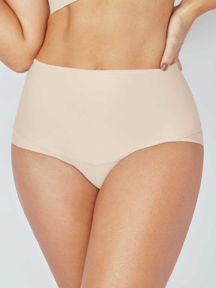 Panty Talle Alto Haby Color Perla para Mujer