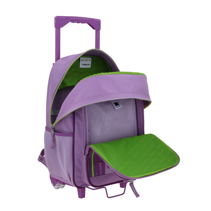 Mochila Rodante Chenson Morada para Niña