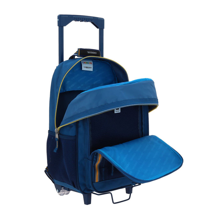 Mochila Rodante Chenson Azul para Nino