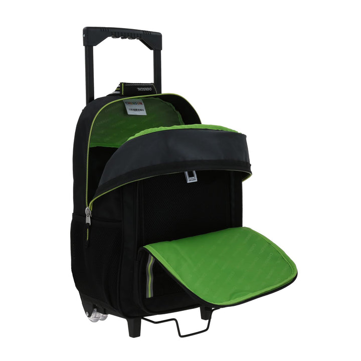 Mochila Rodante Chenson Negro para Nino