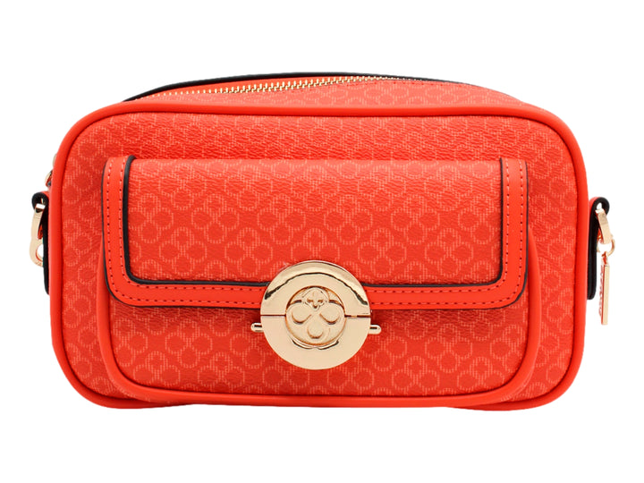 Bolso Cross Body Jaime Ibiza Chocolate Naranja para Mujer