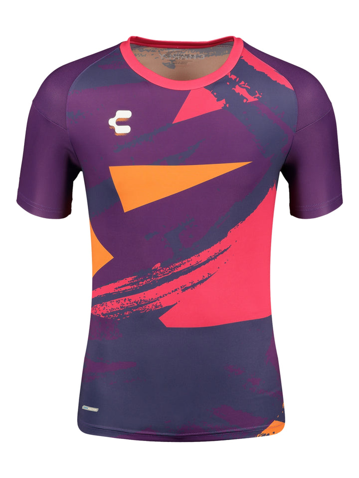 Playera Deportiva Charly Morado para Hombre