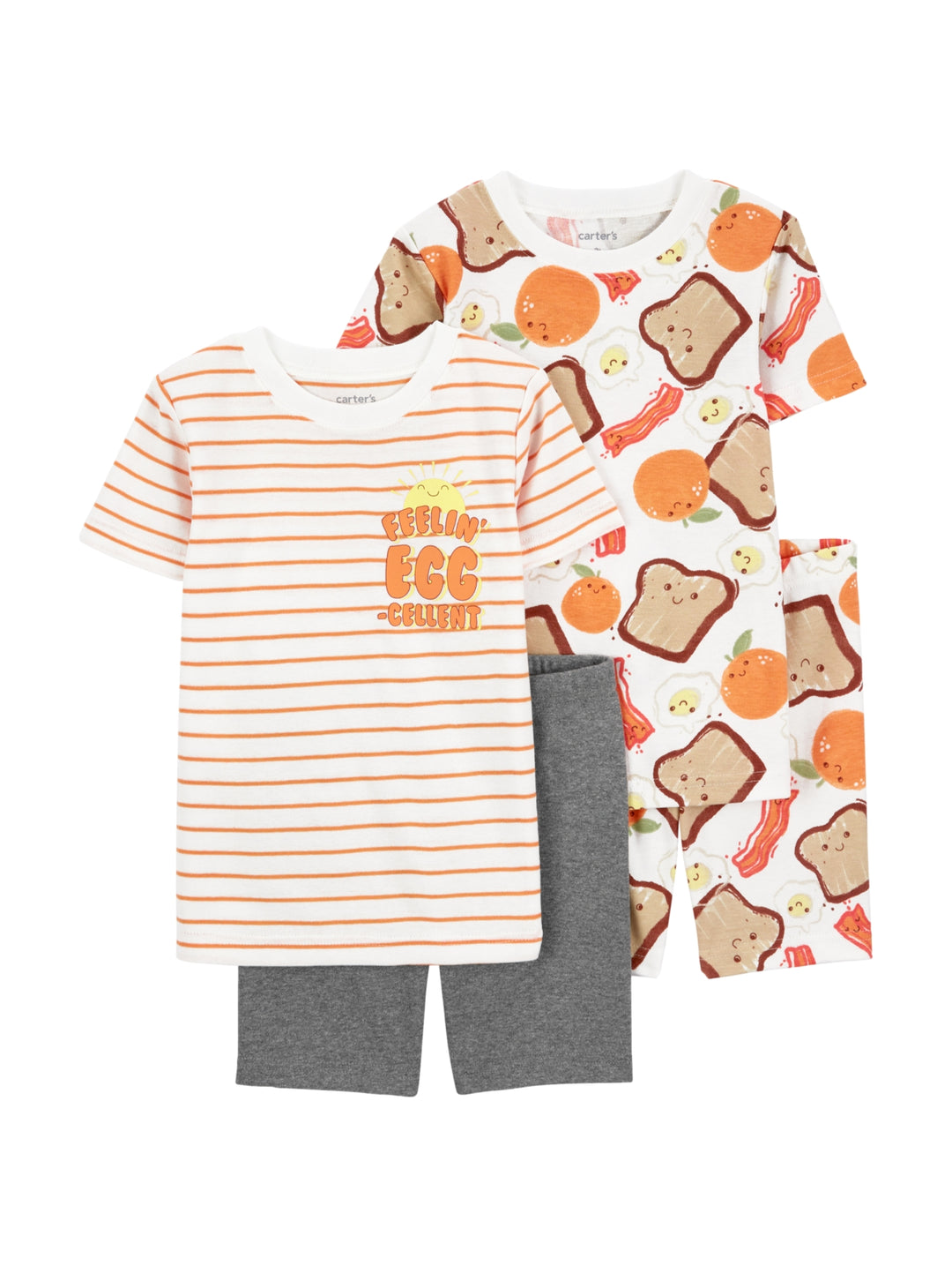 Zapatos Carter´s Pijama 4 Piezas Naranja para Bebé