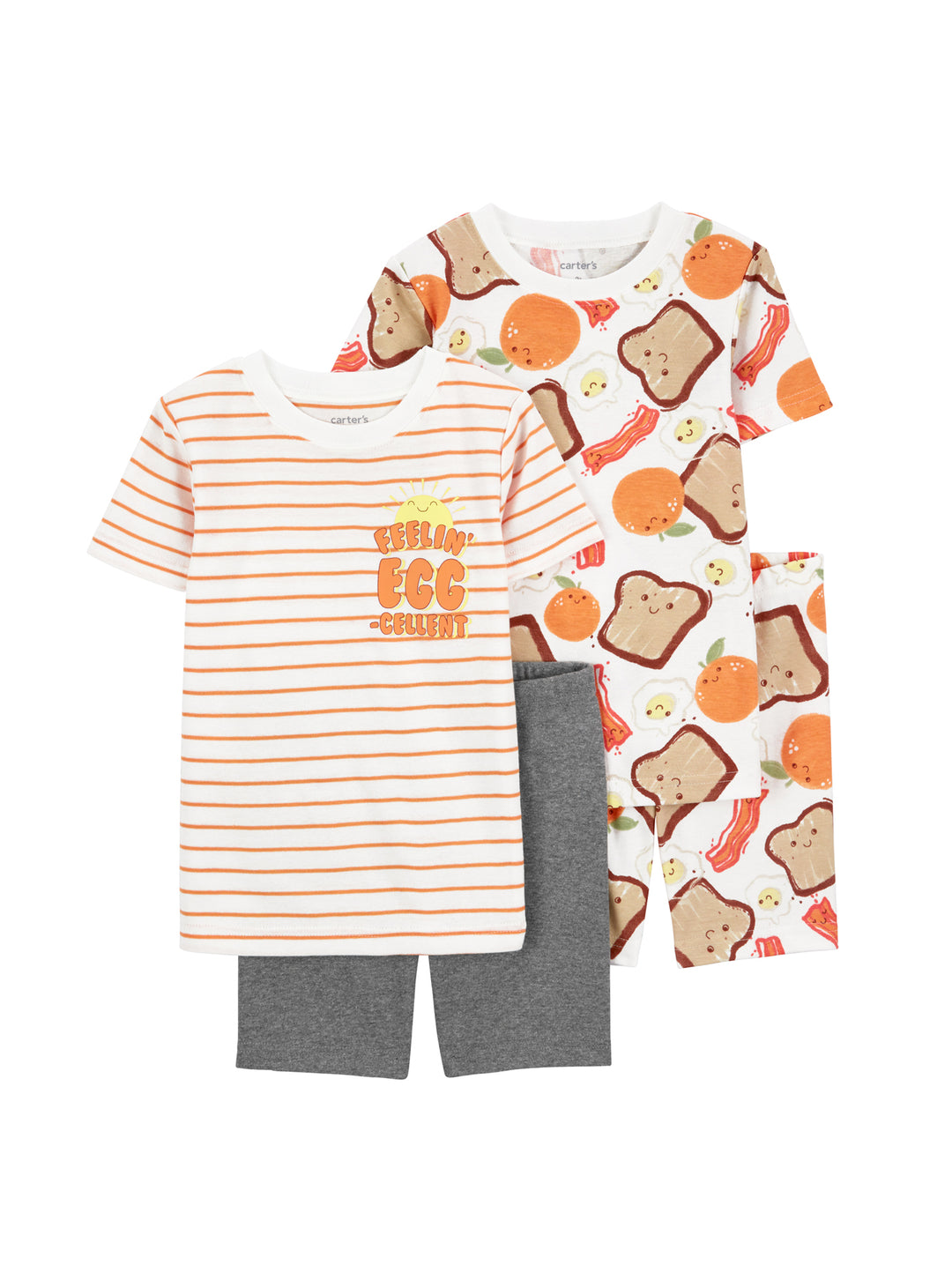 Set de pijama para niño de 4 piezas Carter&